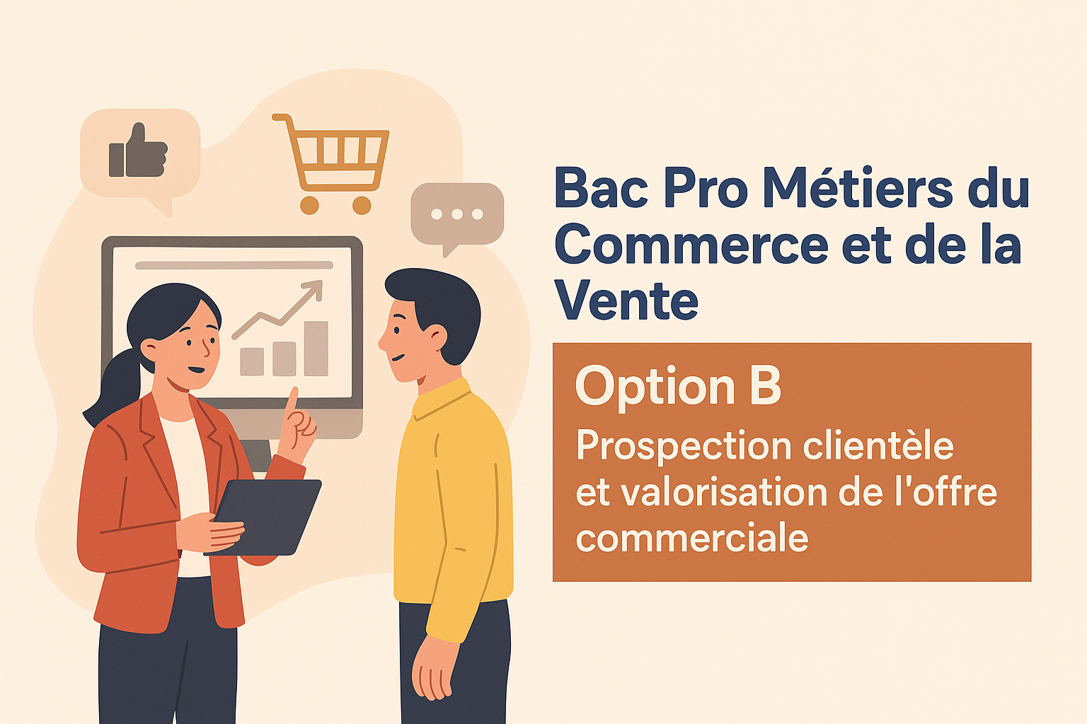 Métiers du Commerce et de la Vente – Option B