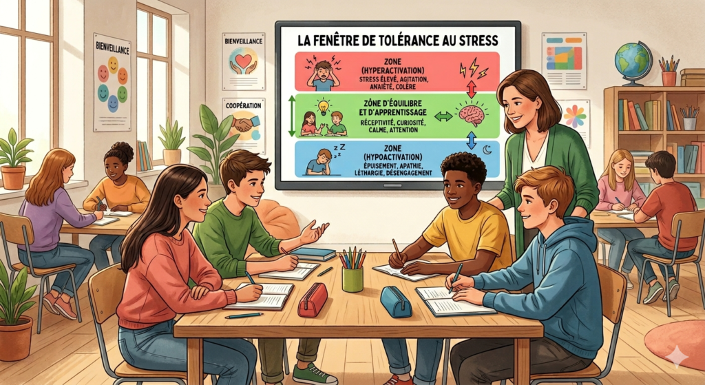 fenêtre de tolérance stress élèves